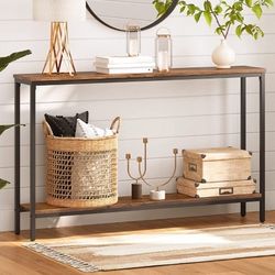 $50 HOOBRO 47.2" CONSOLE TABLE 