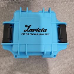 New Invicta One (1) Slot 1837 Turquoise Impact Dive Waterproof Watch Case Box
