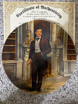 Gone With The Wind “Rhett” - Collector’s Plate -1981
