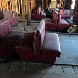 Commercial restaurant booths