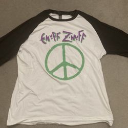 RARE Enuff Z Nuff 2018 Tour 3/4 Sleeve Baseball Shirt NEVER WORN 2XL Mens NEW!!