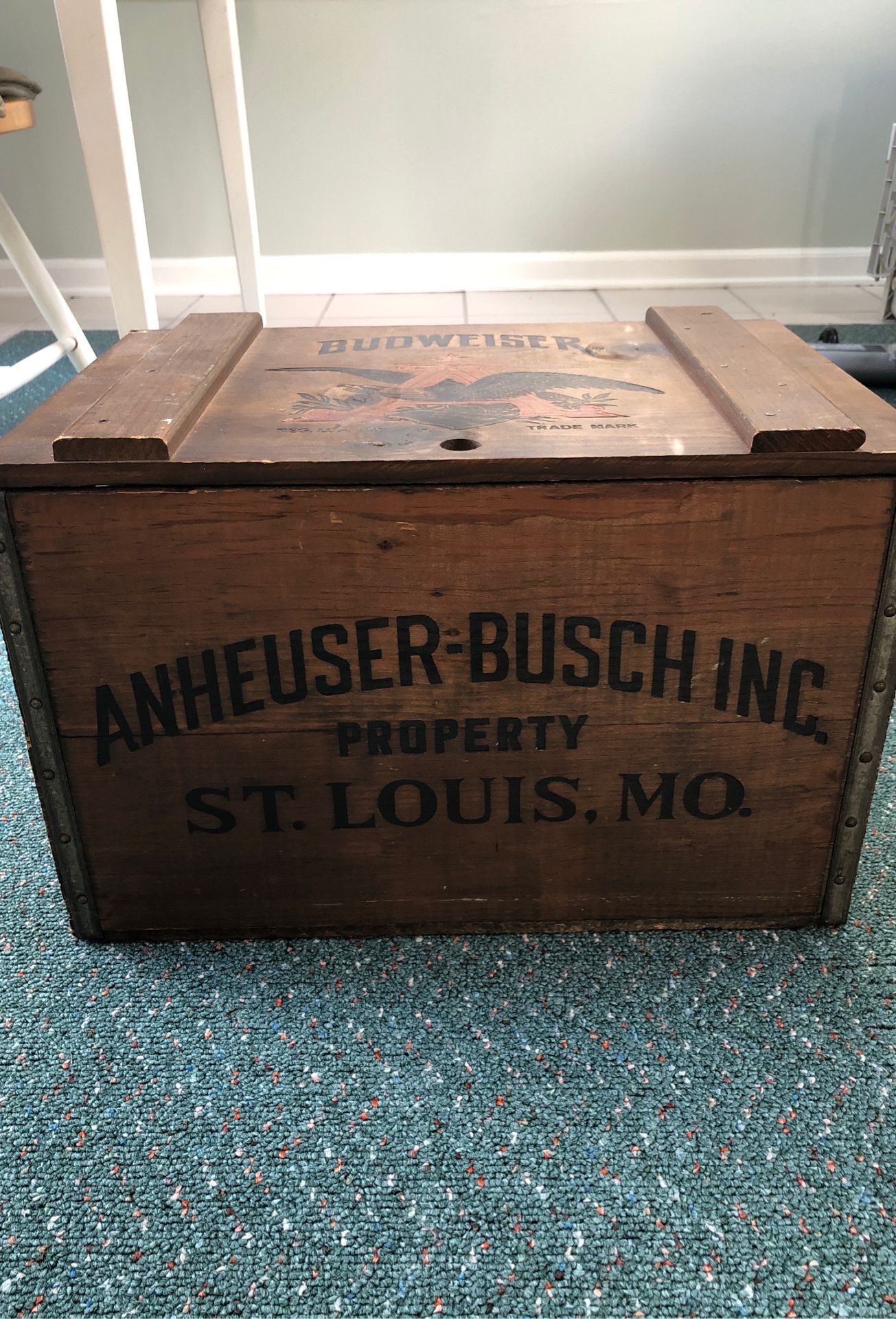 Budweiser Centennial Crate
