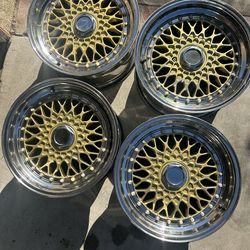 BBS style wheels  16x8