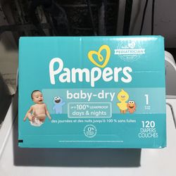 Diapers Size 1 Pampers