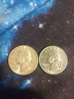 1964 Rare Non Minted Quarter Error (On Left )(Read Description)