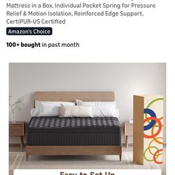 Queen mattress-14 inch