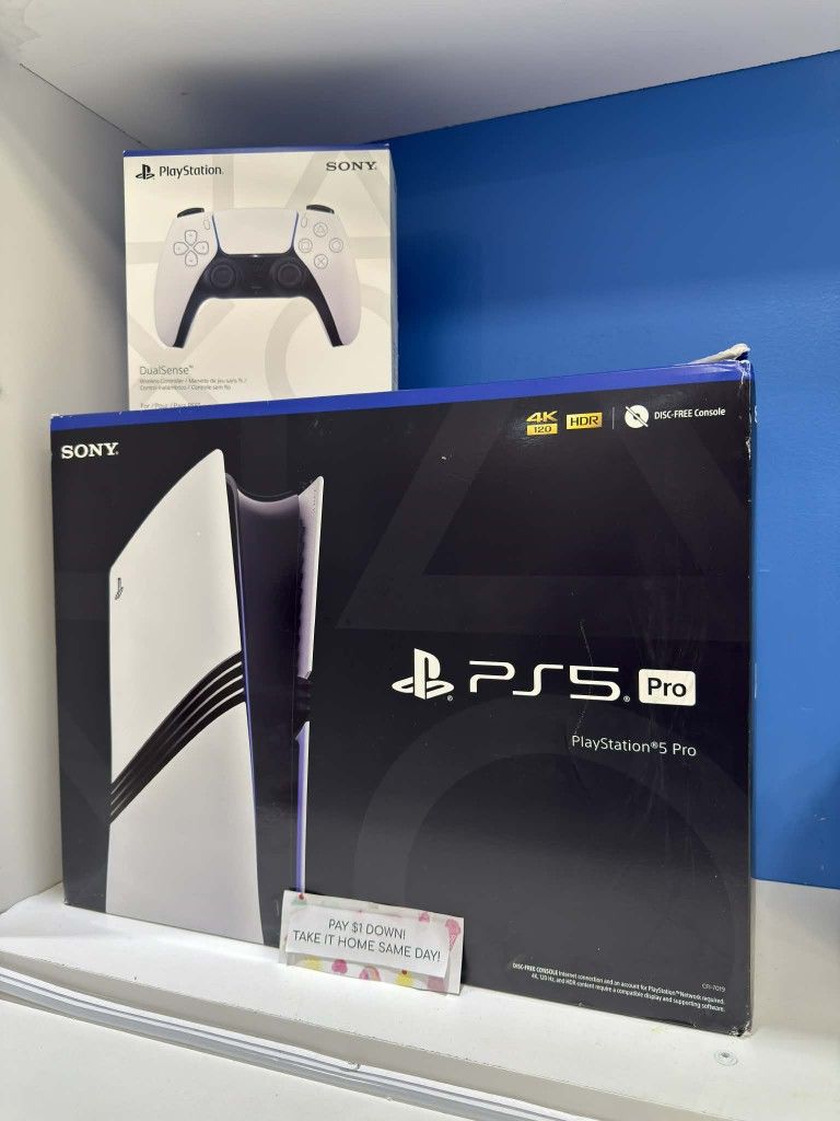 Sony Playstation 5 PS5 Gaming Console Pro New - Pay $5 today and the rest later!!