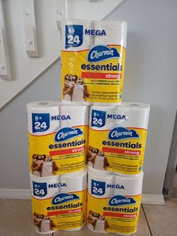 Charmin toilet Paper $5 each pack firm