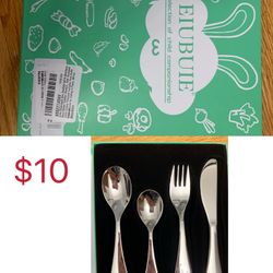 Kid’s Toddler Silverware Set