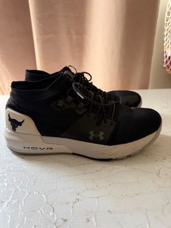 Under Armour Black Mid-Top Sneakers