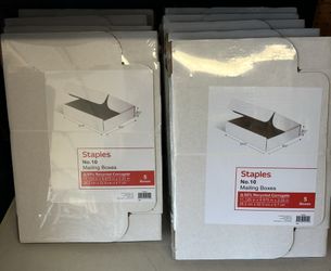 New Mailing Boxes Staples Brand 