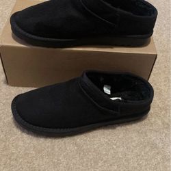 Cushionaire a cozy fur-lined mule Size 8.5 New !!! 