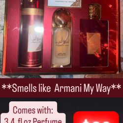 Woman’s Perfume Set