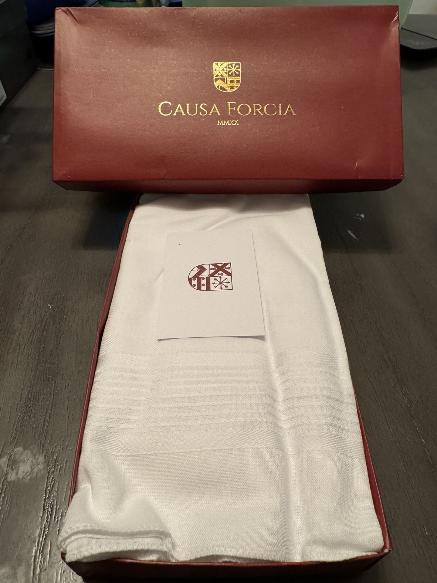 12 Ct White Turkish Handkerchiefs