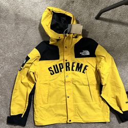 Supreme x The North Face Arc Logo Mountain Parka 'Yellow'