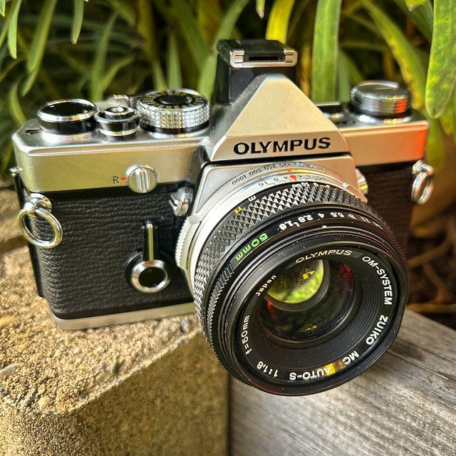 Vintage Olympus Film Camera - OM1n Kit