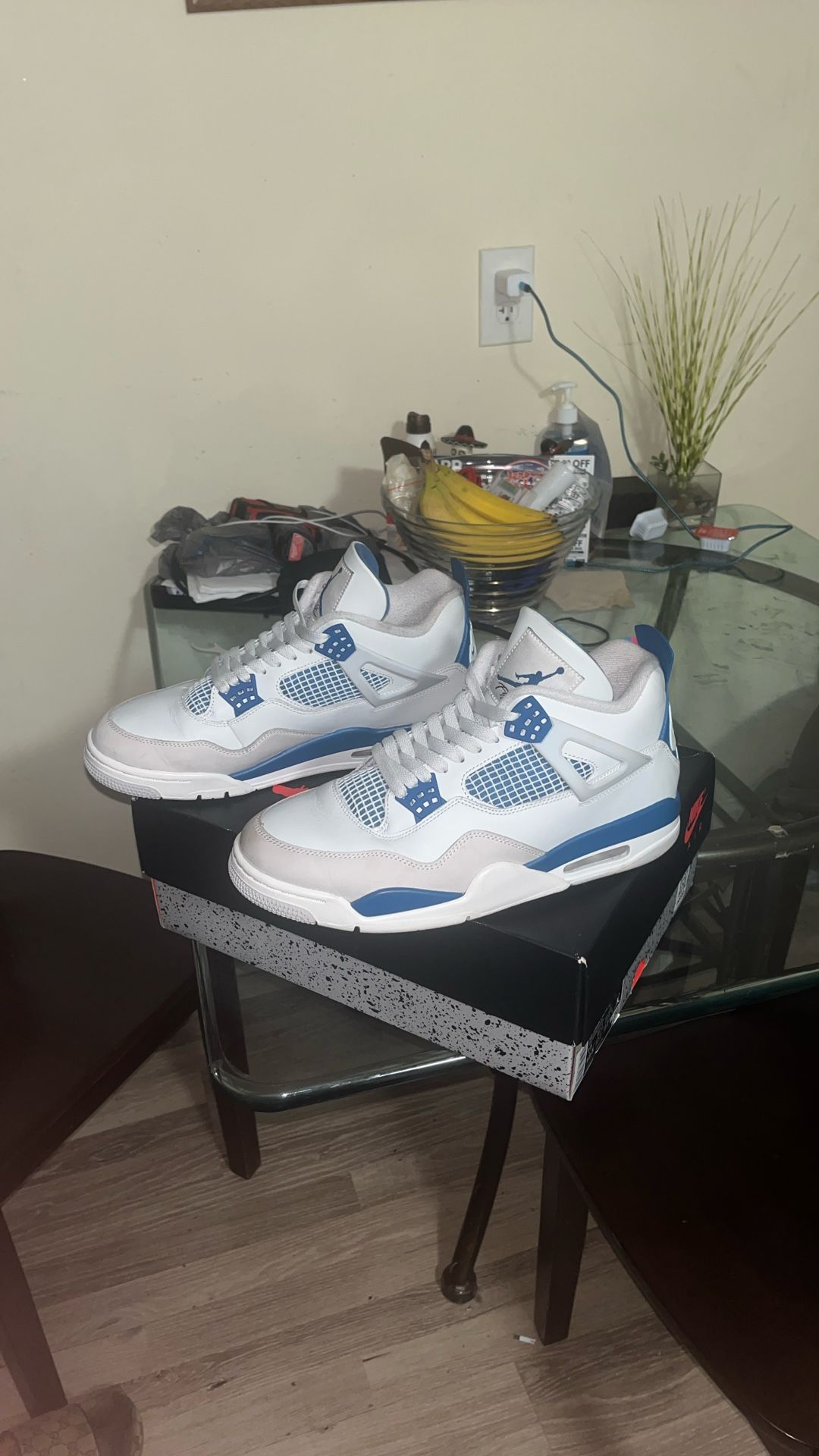 Jordan 4 Military Blue