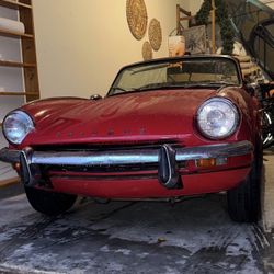 1967 Triumph Antique Car 