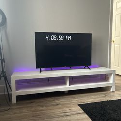 TCL TV + IKEA LED TV Stand Bundle