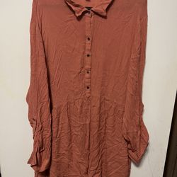 Style & co cotton Women tunic top size XXL