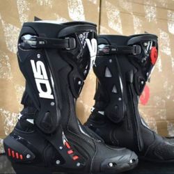 SIDI ST AIR BOOTS:  BLACK 