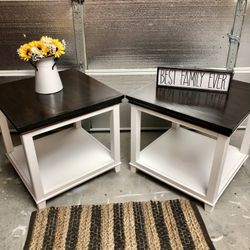 Beautiful Farmhouse Style End Tables 