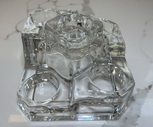 ✨ Partylite Crystal Castle Tealight Holder – Limited Edition, Brand New! ✨