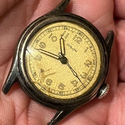 Sterling Silver Manual Wind Watch