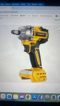 Cordless impact wrench , just tool, battery not included