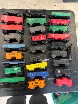 Old marx and Lionel toy trains