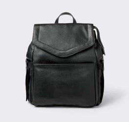 Black diaper bag