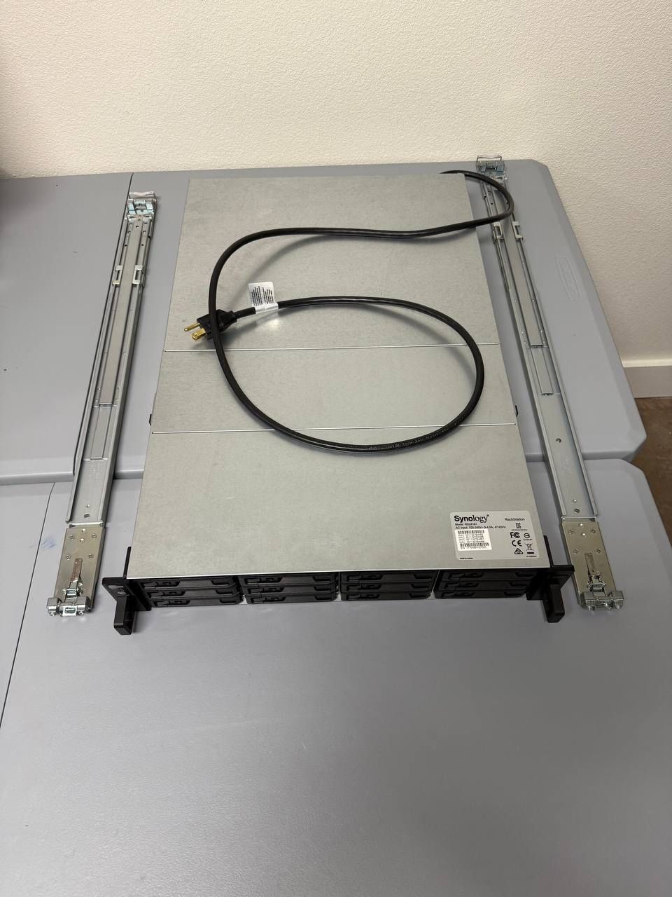 Synology RS2416+ 12-Bay Rackmount NAS – Tested – With Rails & Power Cord – No HDD