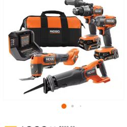 Brand New Ridgid 4pc Combo Kit