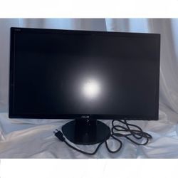 ASUS VE248H 24” Full HD Monitor – HDMI / DVI / VGA. Resolution: 1920 x 1080.  60Hz