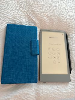 Remarkable paper pro move with case Like new