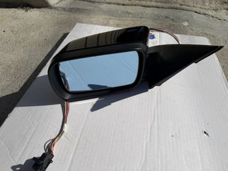 BMW Left Driver Door Mirror Black OEM 32289L