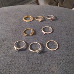 New Pandora Rings Silver N Gold Plated  $40 Each