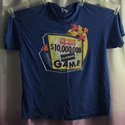     Vintage  Blockbuster Video  Employee  XL Adult T-shirt  Dunkin’ Donuts  $10,000,000 Blockbuster Game 