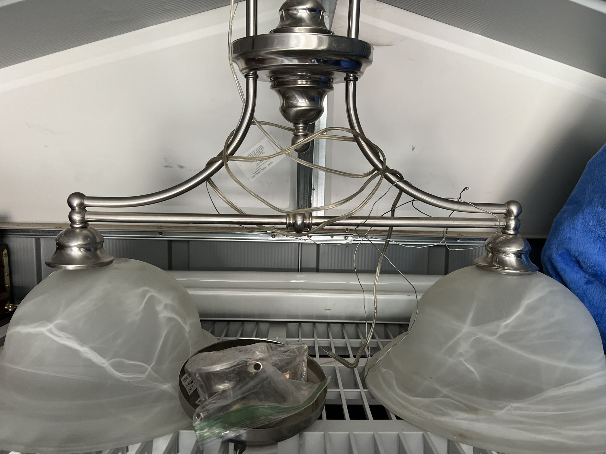 Hanging Double Lamp Bar/ Pool Table Lights