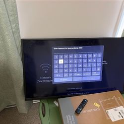 Insignia Tv Flatscreen  With Fire stick 