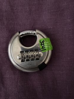 Hardened Disc Combination Padlock