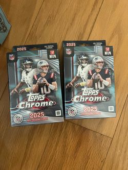 Topps Chrome NFL 2025-26 season HANGERS