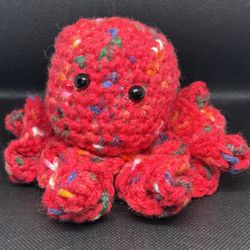 Hand Crocheted, Small Octopus