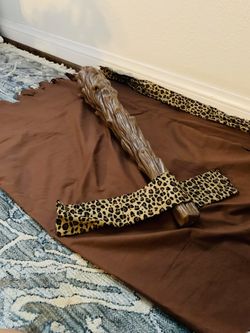 Cave man’s club with a free costume