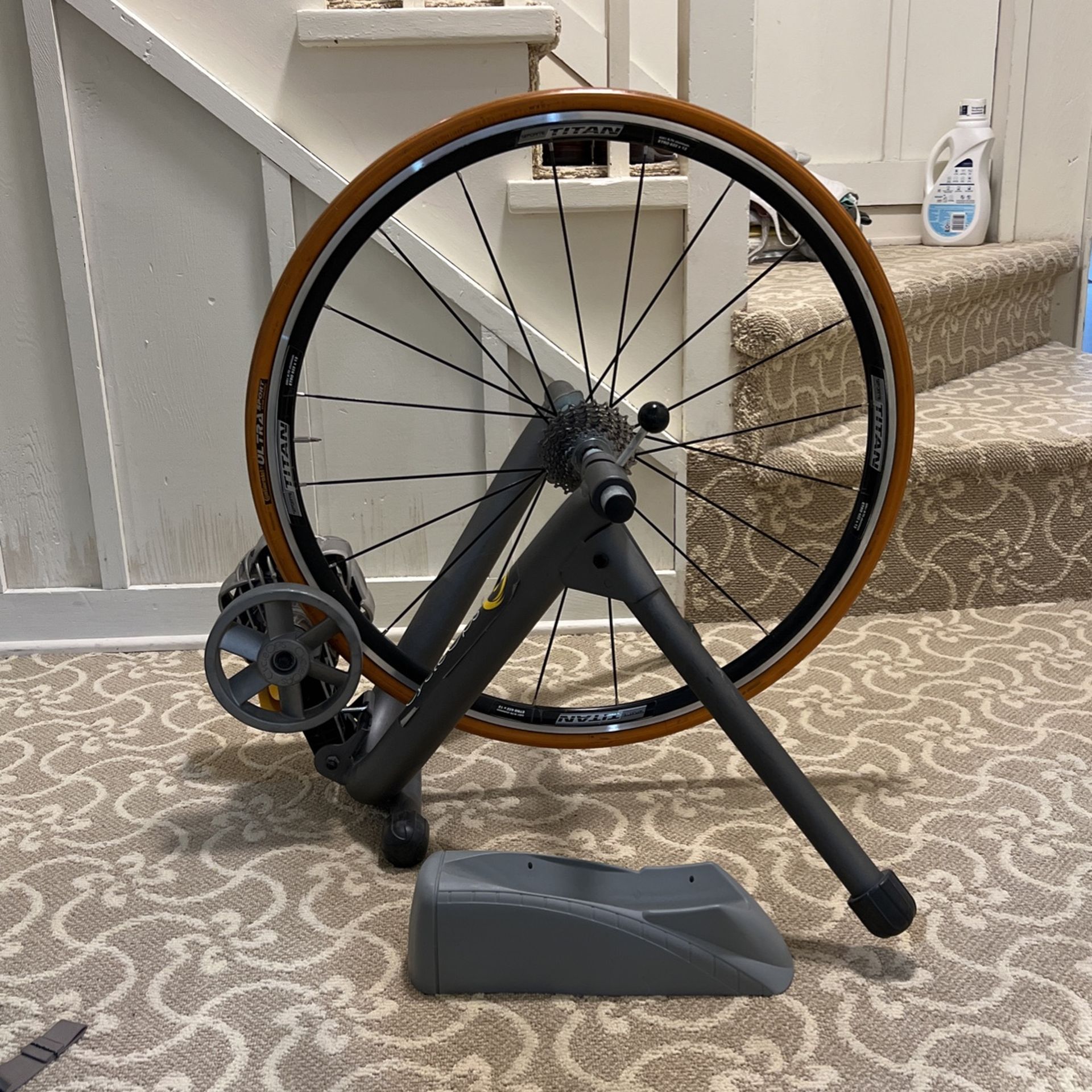 **free** Indoor Cycling Set-up. CycleOps Fluid2 Trainer. Wheel, Hub, Skewer.