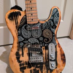 Squire Telecaster With Brad Paisley Pickups