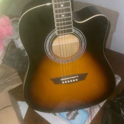 Washburn Guitar Retails For 200$ Used Like New!