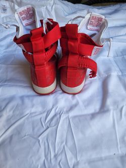 Nike SF AF-1 red and white 10.5