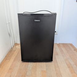 Galanz 2.5 Cu ft Compact Refrigerator, Black One Door Mini Fridge