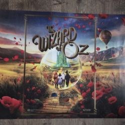 Wizard Of Oz Sphere Limited Edition Large 19”x38” Poster